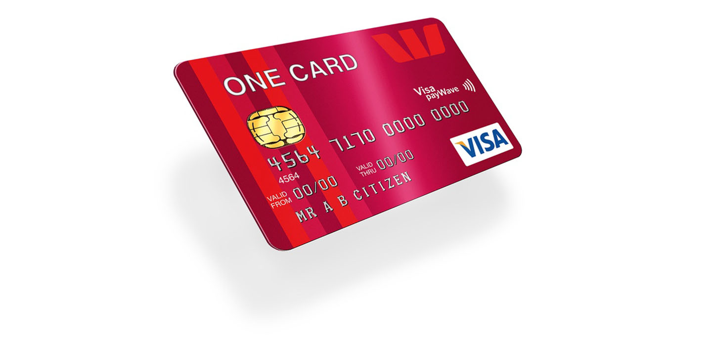 Westpac credit card - the one card